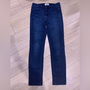 PAIGE Hoxton Ultra Skinny Dark Wash 25